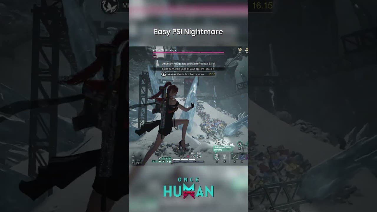 PSI Nightmare Silo Easy Clear 🔥  Once Human