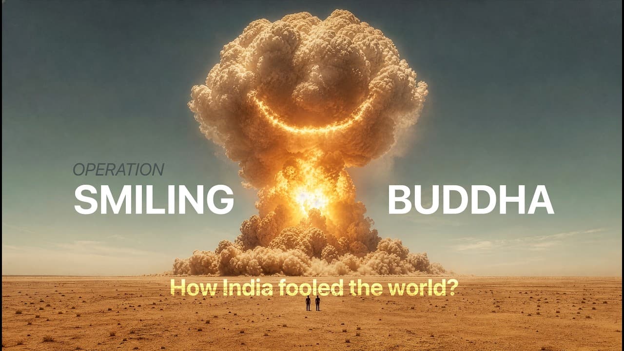 How India secretly built & detonated its First Nuclear Bomb?